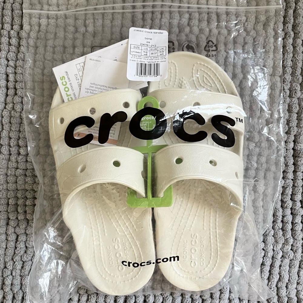Crocs Classic Sandal - Bone